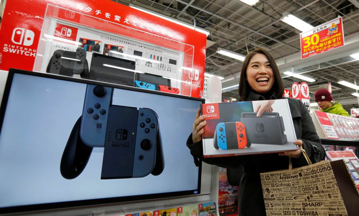 Black Friday 2017 Nintendo Switch.