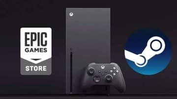 Steam y Epic Games Store pueden llegar a Xbox
