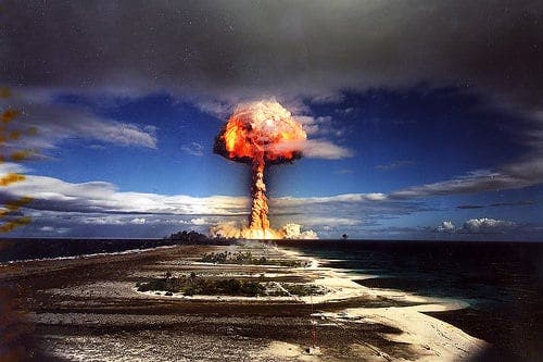 Explosión atómica