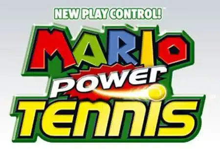 Logo mario power tennis wii