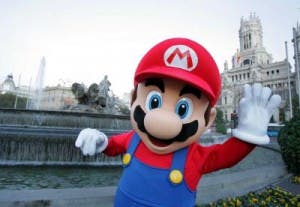 super Mario y La Cibeles