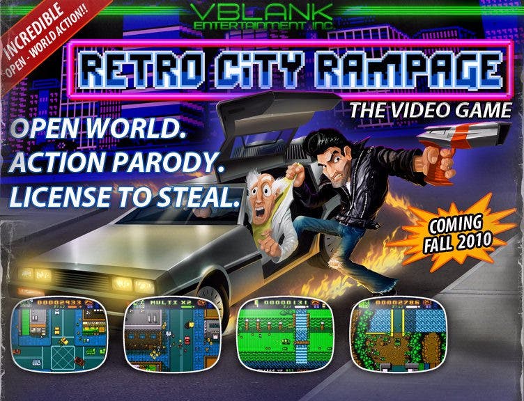 ‘Retro City Rampage’ llegará a 3DS este verano