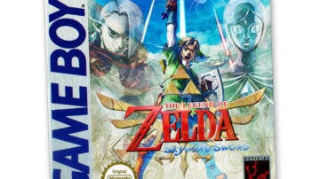 ¿Jugando a Zelda SS en la Game Boy?