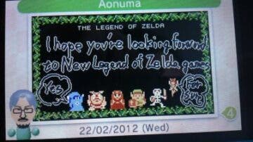 Aonuma sorprende a los fans de Zelda por Correo Nintendo