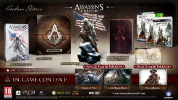 Edición coleccionista y video de Assassins Creed 3
