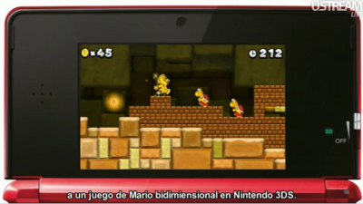 Video de los primeros 54 minutos de NSMB 2 para Nintendo 3DS