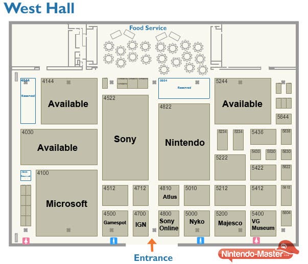 Plano del E3 2012 provisional
