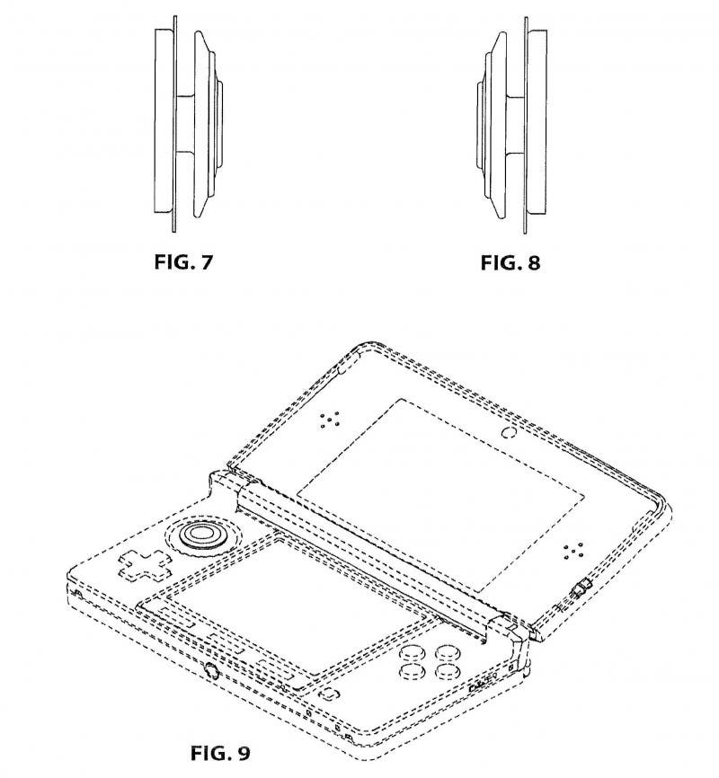 Nintendo muestra un nuevo circle pad en otra  patente