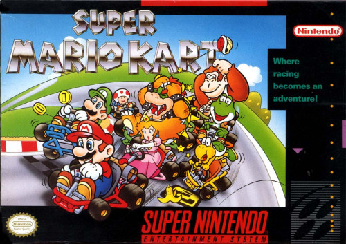 super mario kart SNES