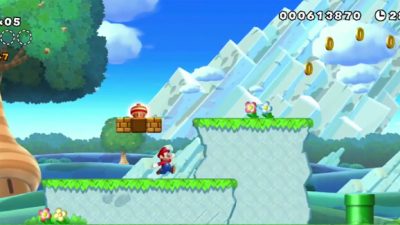 Interesante gameplay de New Super Mario Bros U