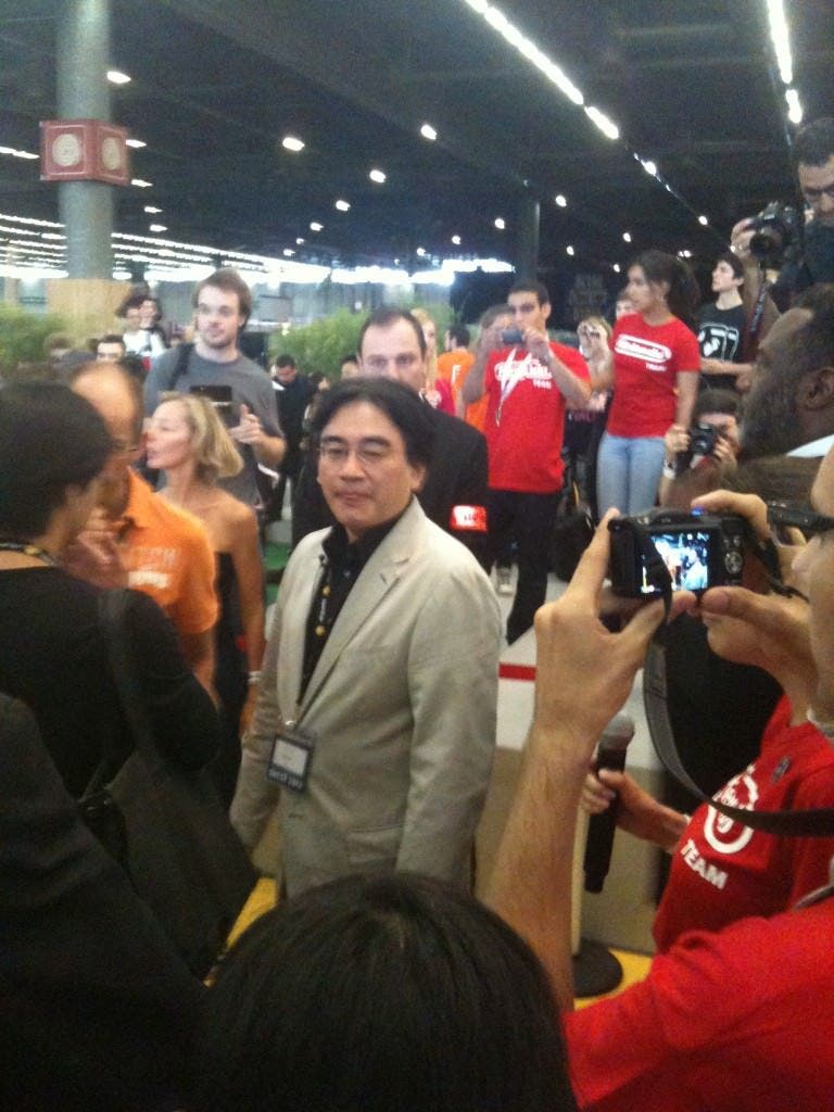 Iwata pillado infraganti en la Japan Expo