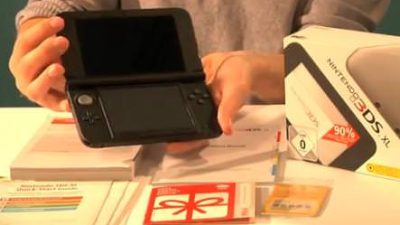 Nintendo 3DS XL unboxing