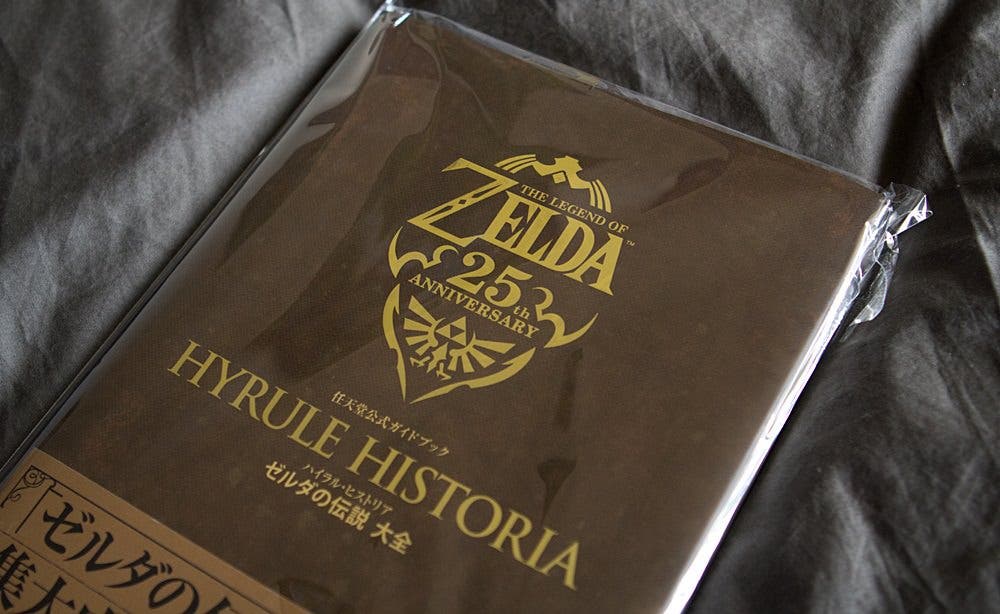 El libro Hyrule Historia es el más vendido en Amazon