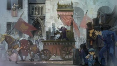 El desarrollo de Professor Layton vs Ace Attorney va muy bien