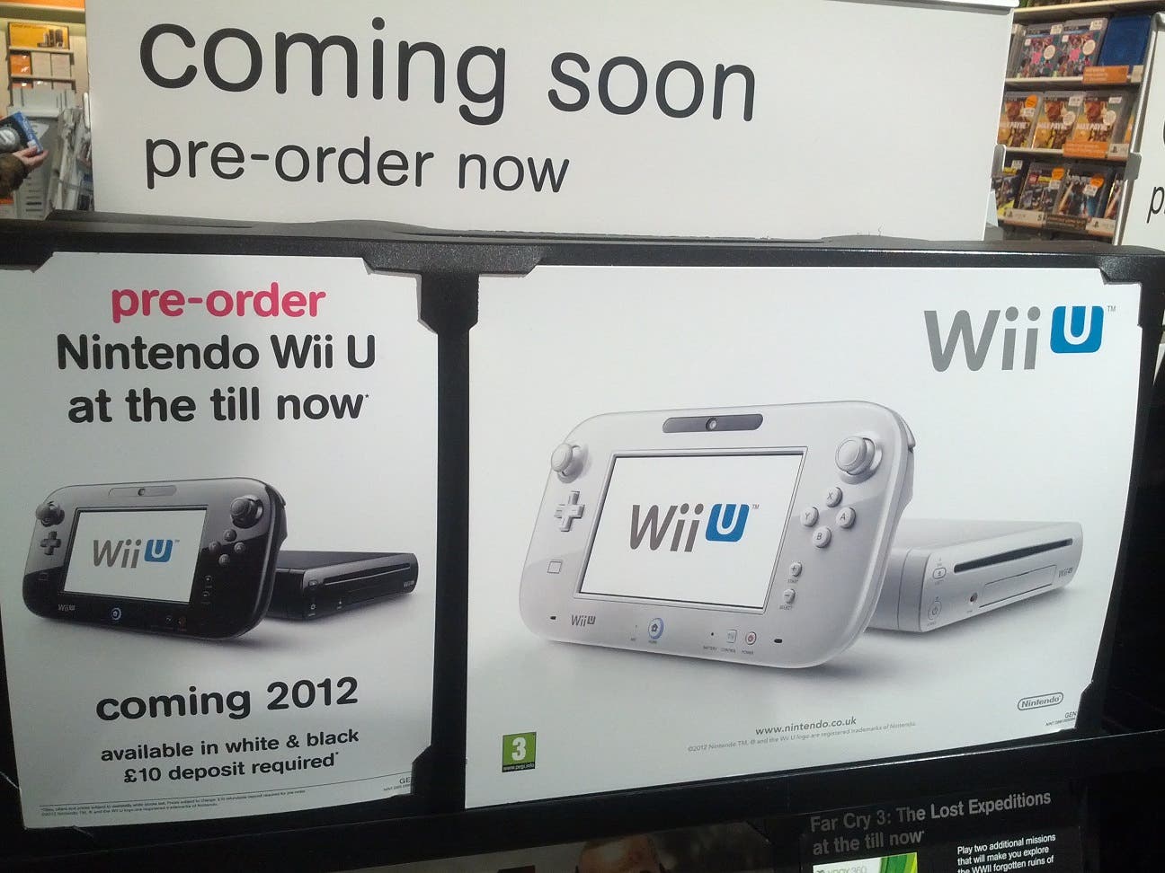 Reserva tu Wii U en blanco o en negro