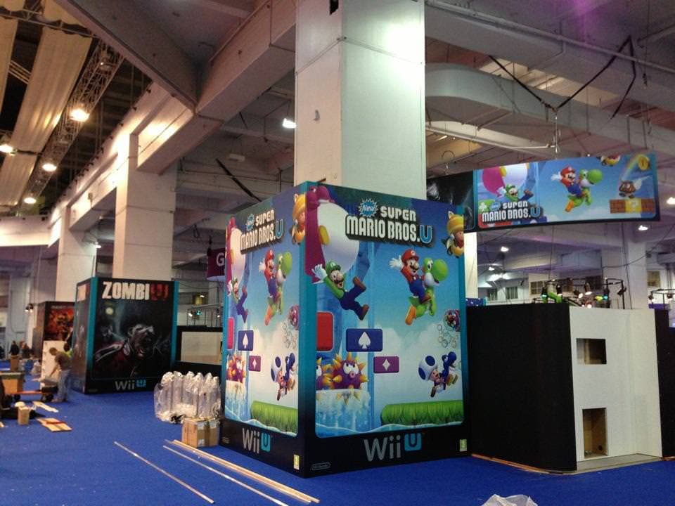 Imágenes de los preparativos de la Eurogamer Expo 2012
