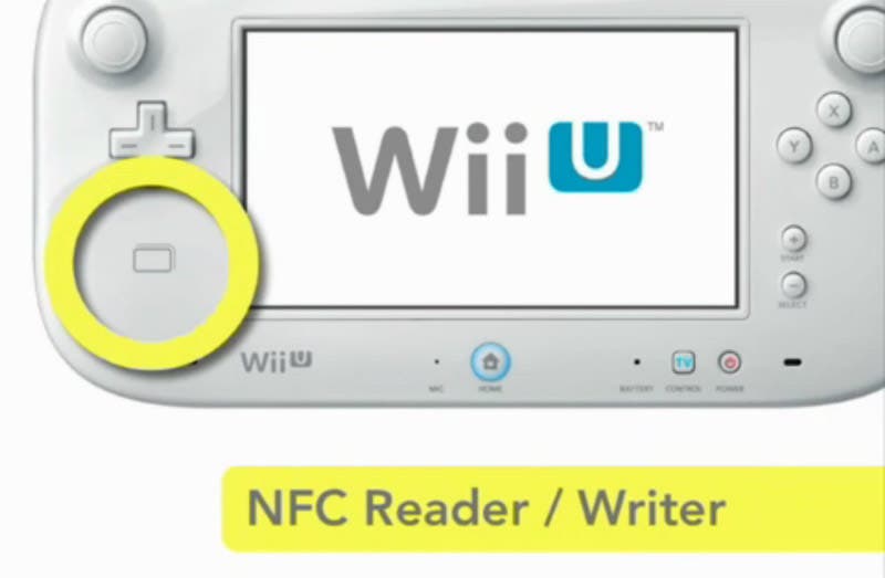 Ningún juego de lanzamiento usará el lector NFC del mando de Wii U
