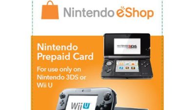 Habrá nuevas tarjetas de eShop válidas para 3DS y Wii U