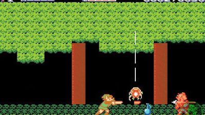 The Legend of Zelda: The Adventure of Link en la Consola Virtual