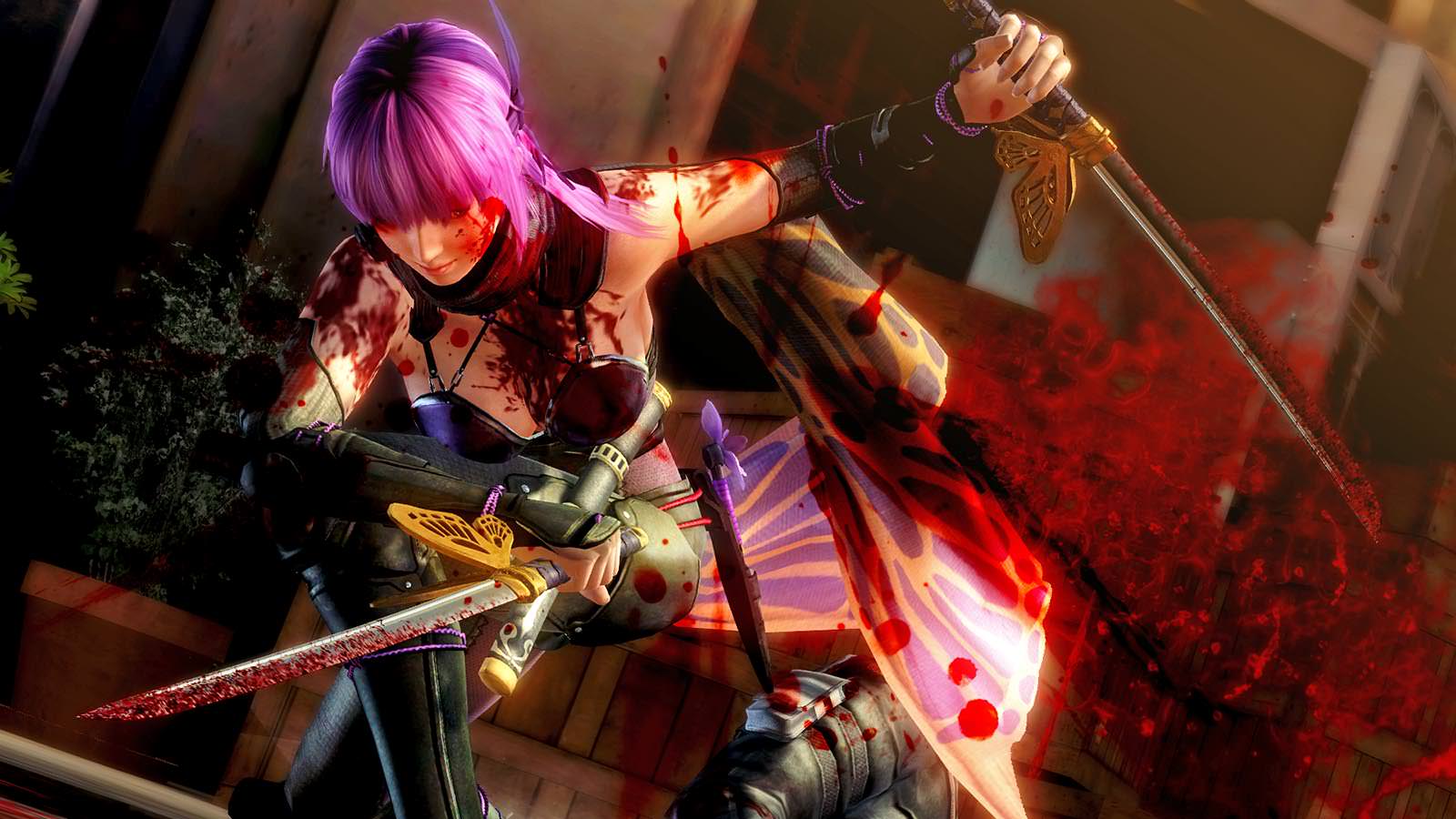 Ayane como personaje jugable en Ninja Gaiden III: Razor’s Edge