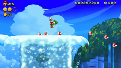 Más detalles de New Super Mario Bros U