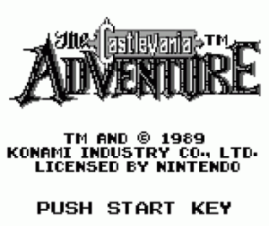 castlevania adventure