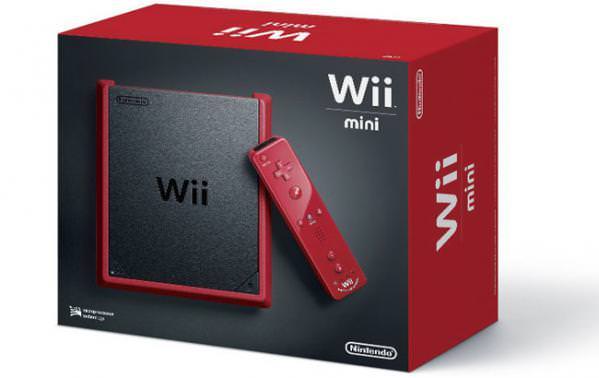 Wii Mini viene sin ranura para tarjetas SD