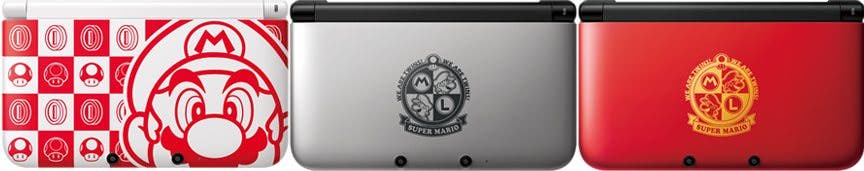 Nuevas ediciones especiales de 3DS XL con Super Mario 3D Land y Mario Kart 7 preinstalados