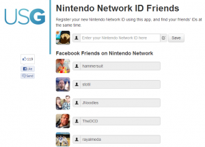 Aplicación de Facebook para Wii U