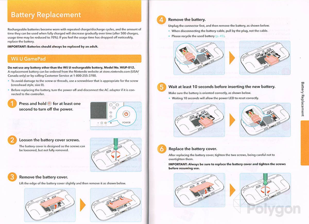 Interactuar fantasma Magnético Fotos del manual de instrucciones de Wii U - Nintenderos