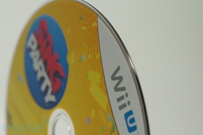 Los discos de Wii U son con el borde redondeado