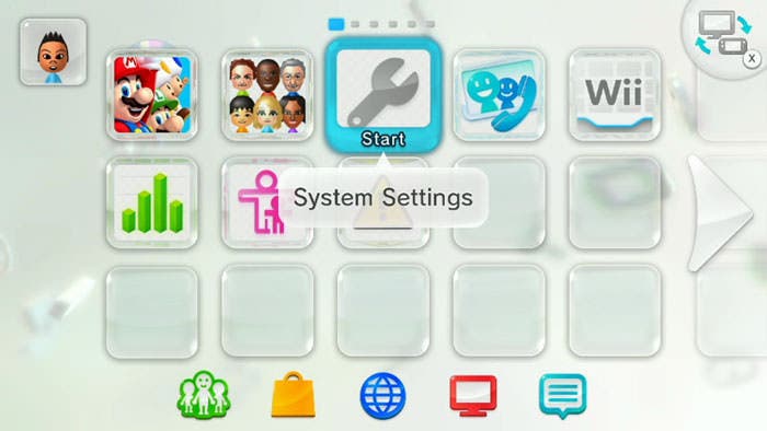 Se puede eliminar la opción del menú de Wii para Wii U