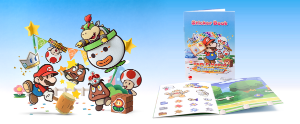 Nintendo te regala un libro de pegatinas si registras ‘Paper Mario: Sticker Star’