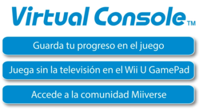 Los juegos Pal de la Consola Virtual  de Wii U a 50 Hz