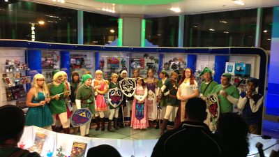 Fotos del evento del lanzamiento del libro ‘Hyrule Historia’ en el Nintendo World Store