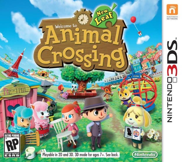 Revelada la carátula oficial de ‘Animal Crossing: New Leaf’ de Occidente