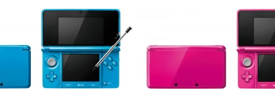 Dos nuevos colores de Nintendo 3DS para Japón