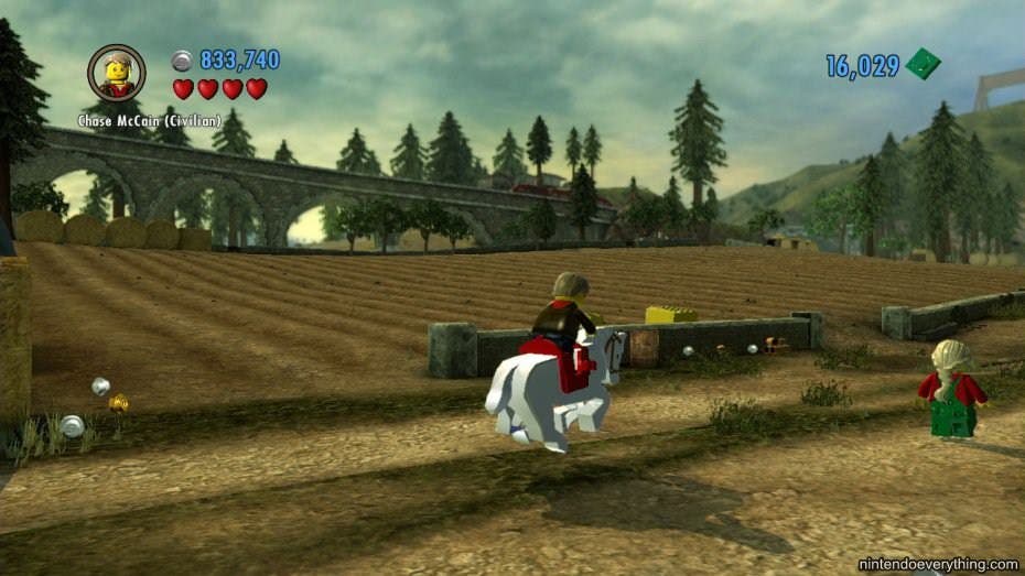 En ‘LEGO City: Undercover’ también podremos montar a caballo
