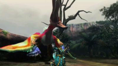 Los monstruos de ‘Monster Hunter 3 Ultimate’ hoy, Crimson Qurupeco