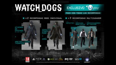 Contenidos extra al reservar ‘Watch Dogs’ en Ubi Shop