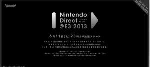 Abiertas las páginas del Nintendo Direct del E3 2013 en todo el mundo