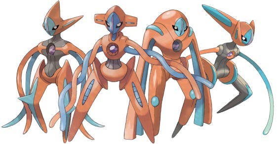 Pokémon: Este sorprendente fan-art combina 3 formas de Deoxys