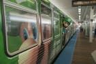 El ‘Tren L’ se pasea por las calles de Chicago para celebrar el Año de Luigi