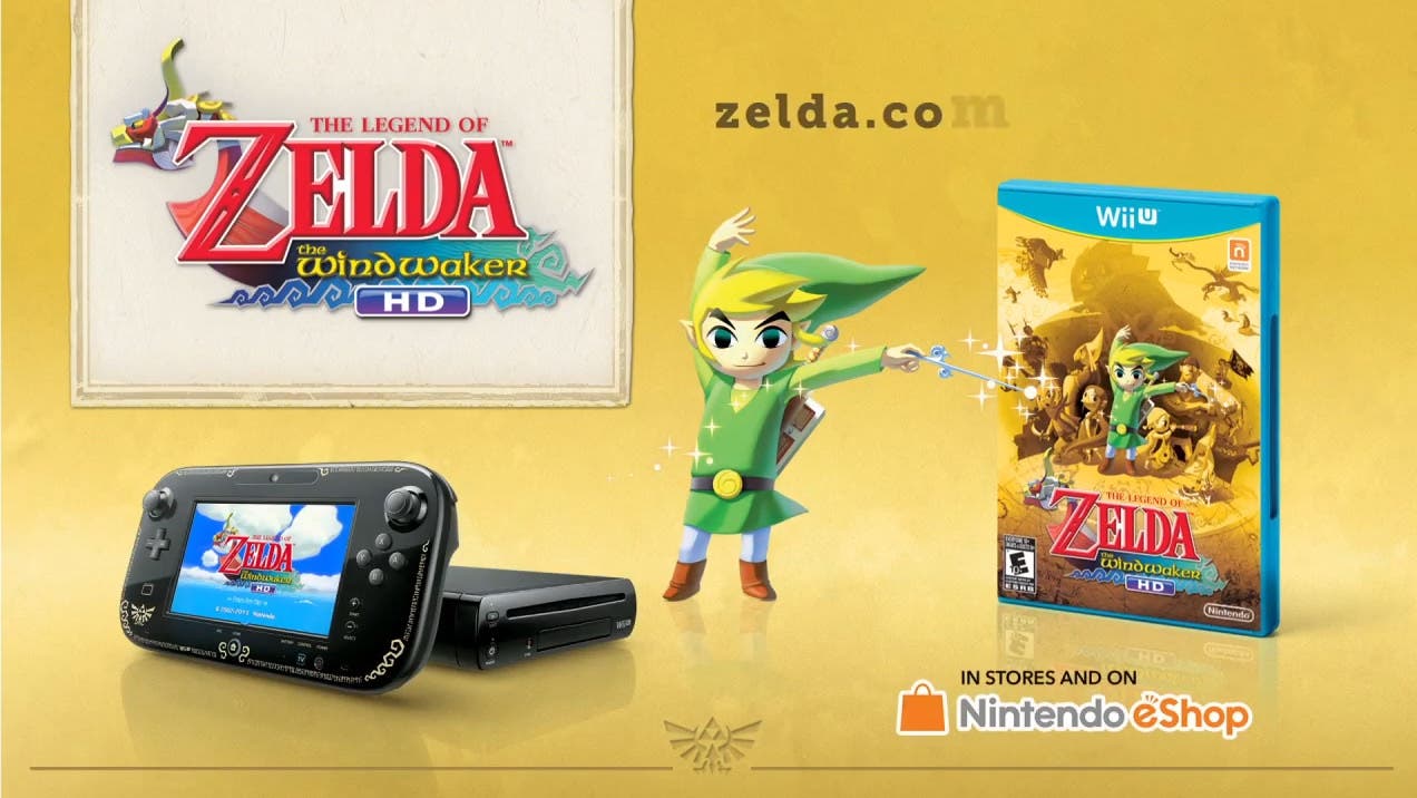 Desvelado el pack especial de ‘The Legend of Zelda: The Wind Waker HD’ con un GamePad exclusivo