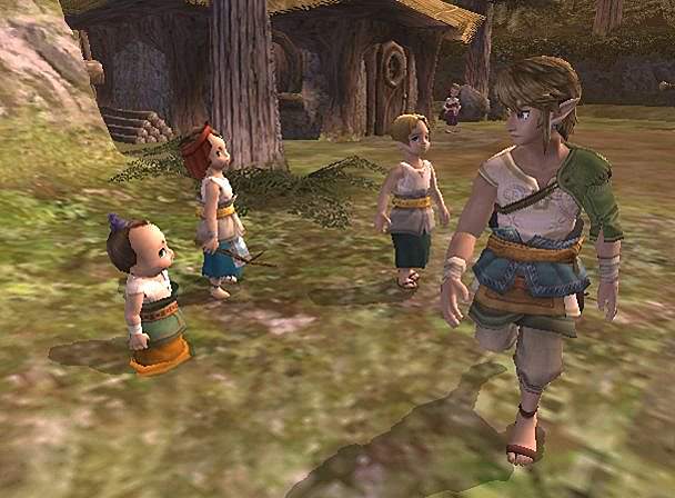 Link granjero Zelda tp