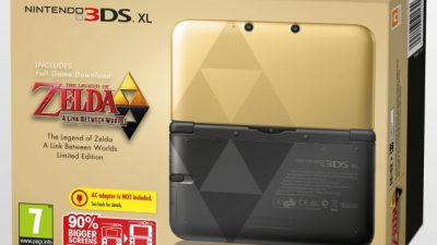 Anunciadas dos ediciones de coleccionista de Nintendo 3DS XL de Zelda y Luigi