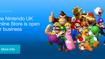 Nintendo abre una tienda online en Reino Unido