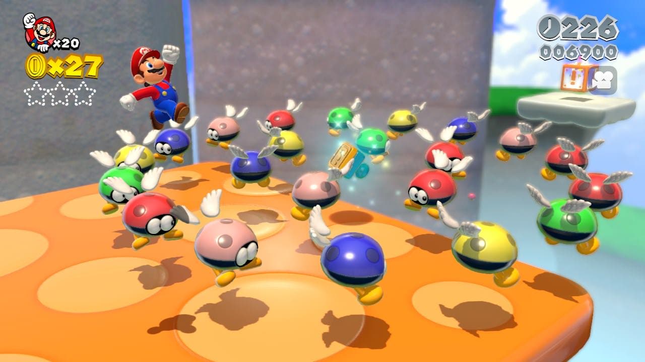 Se comparan los datos de venta de ‘Super Mario 3D World’ con anteriores entregas