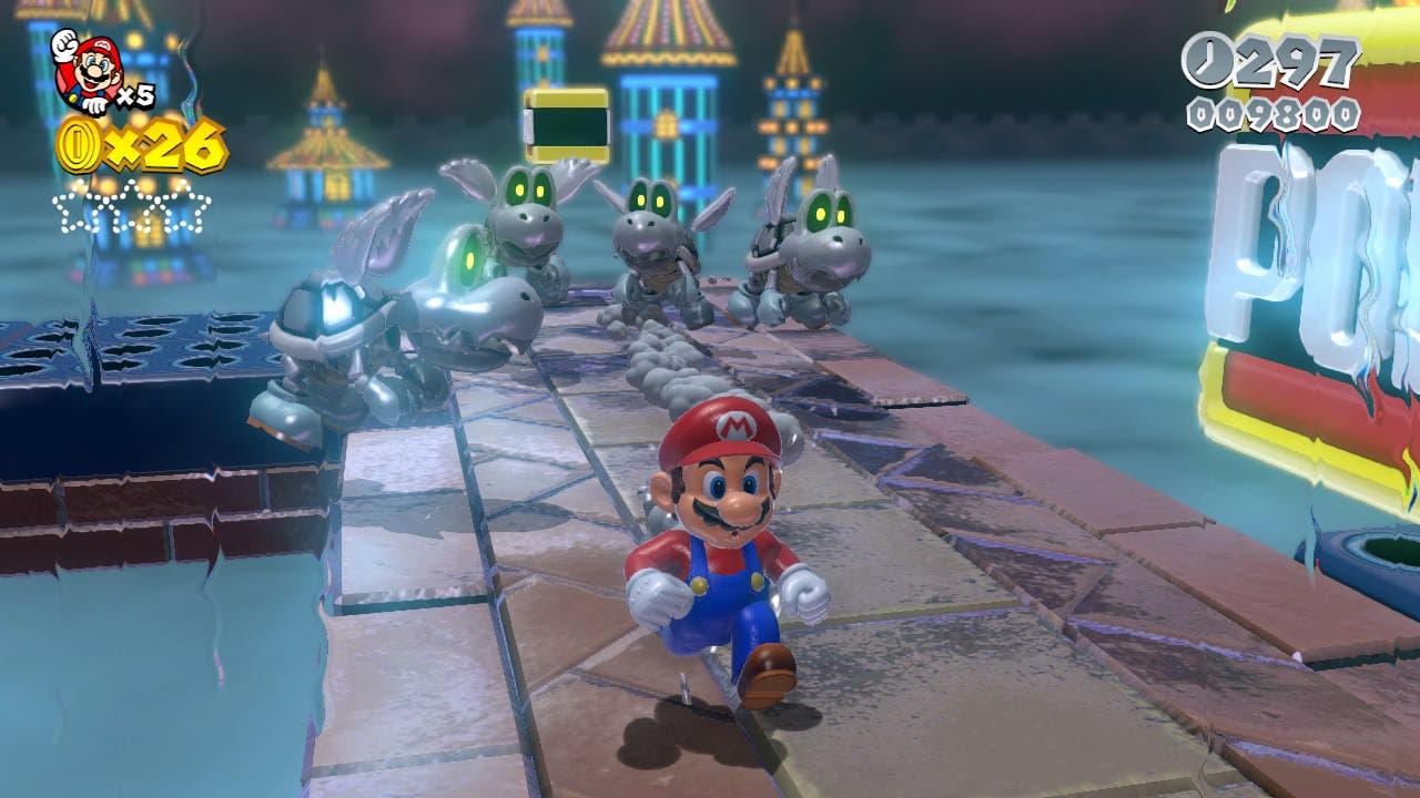 Decenas de detalles de ‘Super Mario 3D World’, funcionalidad en Miiverse mediante sellos, nuevos gameplays