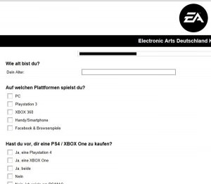 Encuesta EA y Wii U